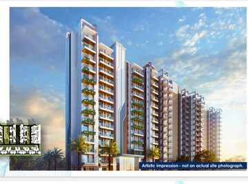 2 BHK Apartment – Exterior View View at KLJ Platinum Heights, Sector 77 - for Sale