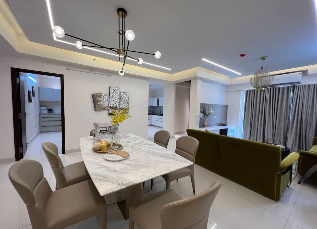 3 BHK Apartment For Rent in My Home Tarkshya