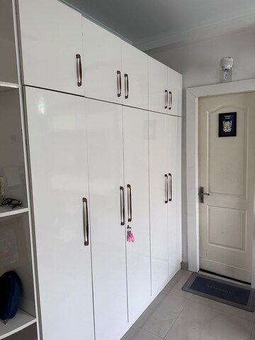 Building Lobby in 3 BHK Apartment at Rajhans Plaza, Ahinsa Khand 2 – for Rent