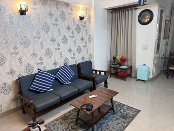 Living Room in 3 BHK Apartment at Rajhans Plaza, Ahinsa Khand 2 – for Rent