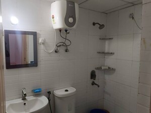 Bathroom in 3 BHK Apartment at Sam Palm Olympia, Sector 16c Greater Noida – for Sale