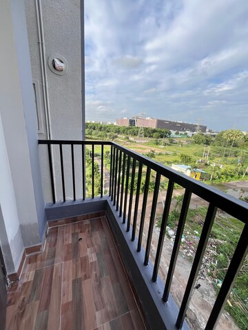 Balcony in 2 BHK Apartment at SS Zenith, Adibatla – for Rent
