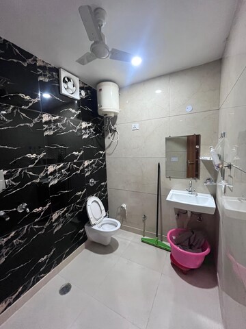 Attached Bathroom in 3 BHK Apartment at Navbharat Apartments, Paschim Vihar – for Rent