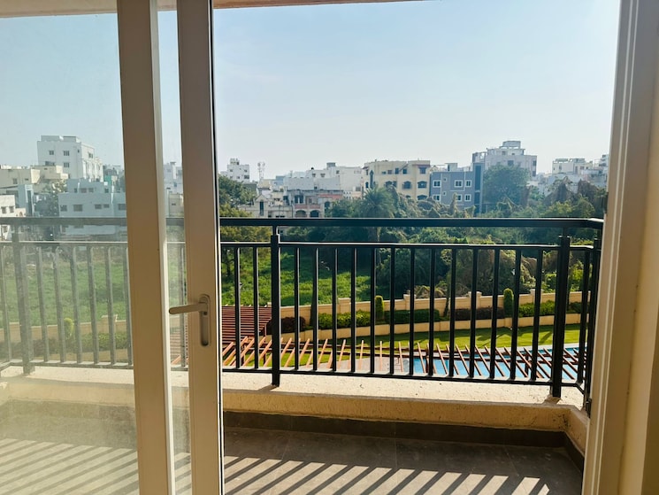Balcony, aditya-empress-towers 3 Bedroom 1950 Sq.Ft. Apartment In Shaikpet Hyderabad 9090056