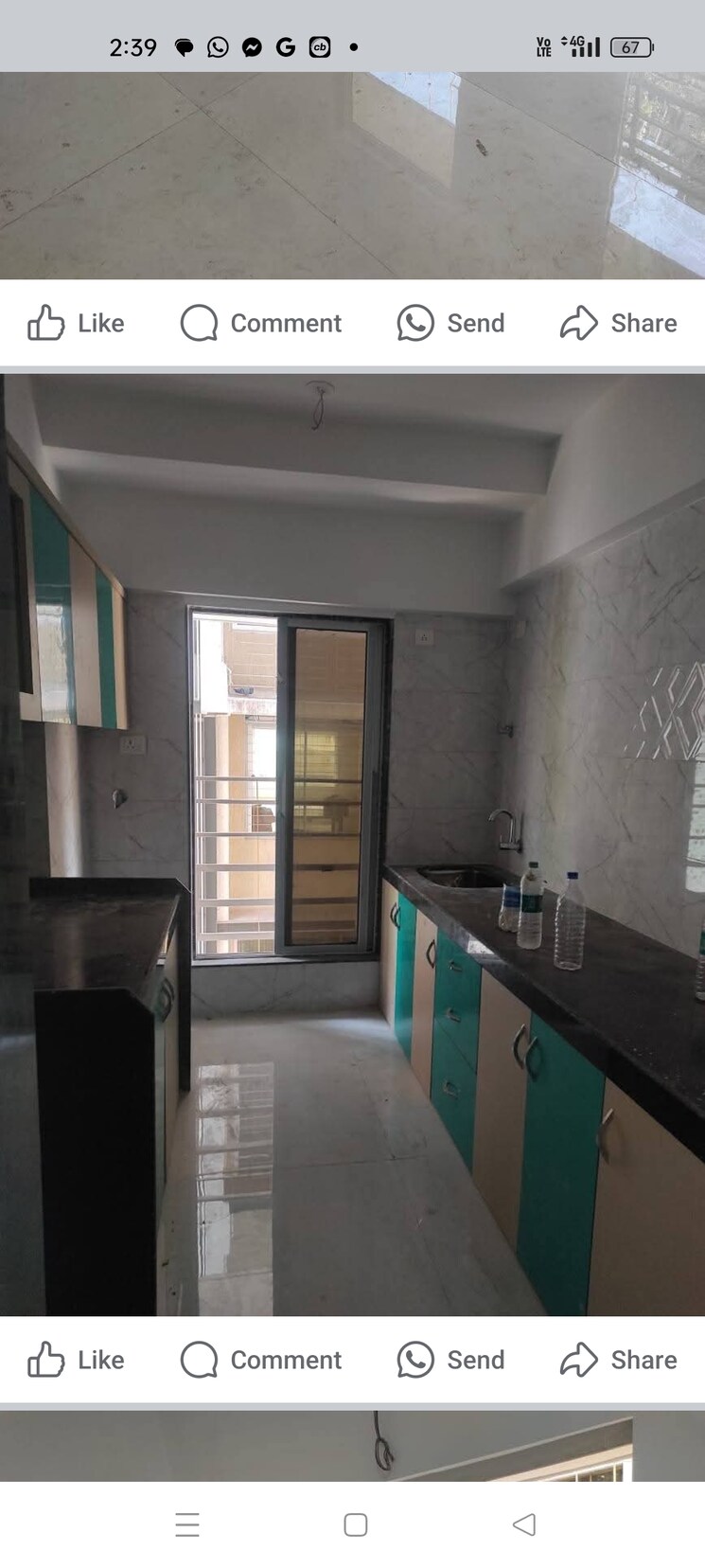 Kitchen, ajay-chs-malad 1 RK 250 Sq.Ft. Apartment In Malad West Mumbai 9090060