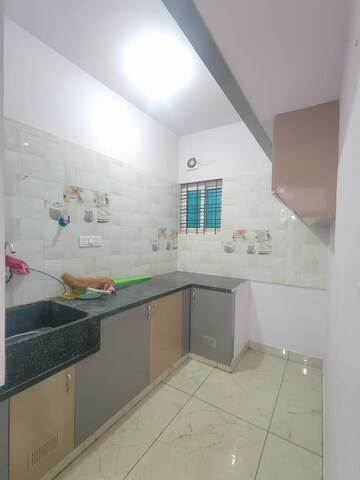 Kitchen in 1 BHK Builder Floor at Hsr Layout – for Rent