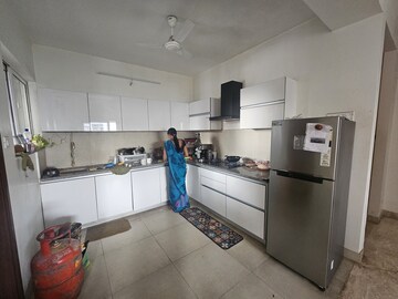 Kitchen in 3 BHK Apartment at Goel Ganga Acropolis, Baner – for Rent