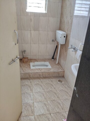 Bathroom in 1 BHK Apartment at Paranjape Schemes Richmond Park, Rahatani – for Rent