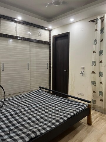 Bedroom in 1 BHK Builder Floor at Freedom Fighters Enclave – for Rent