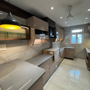 Kitchen in 3 BHK Builder Floor at Cameron Courts, Sector 44 – for Sale