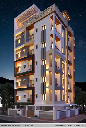 3 BHK Apartment – Exterior View View at Sun City - for Sale