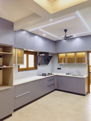 Kitchen in 3 BHK Apartment at Langford Town – for Rent