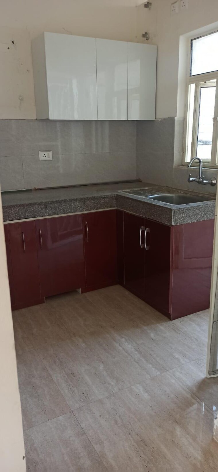 Kitchen, lavender-floors 3 Bedroom 1080 Sq.Ft. Apartment In Sector 89 Faridabad 9090179
