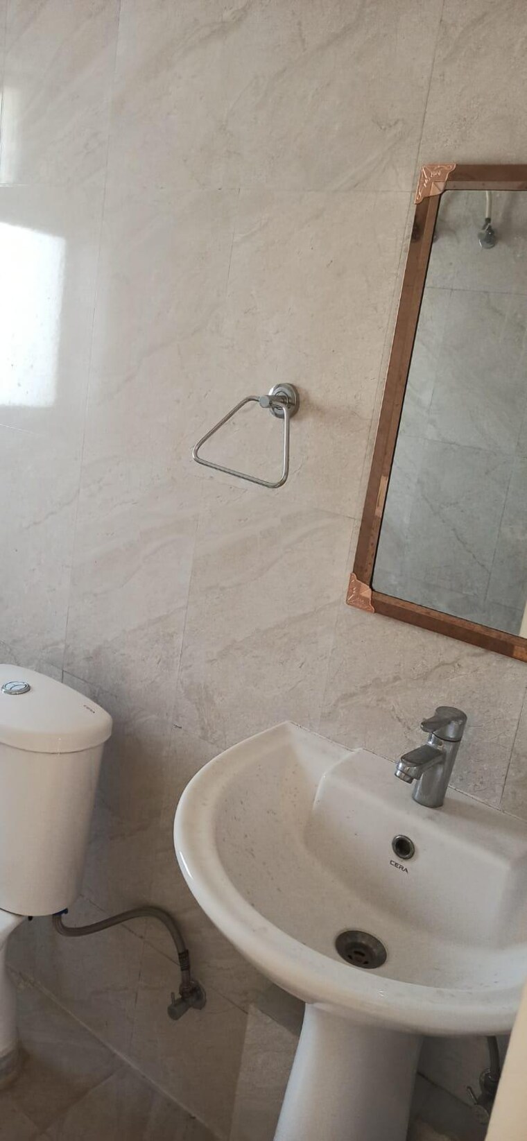 Bathroom, lavender-floors 3 Bedroom 1080 Sq.Ft. Apartment In Sector 89 Faridabad 9090179