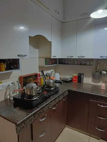Kitchen in 2.5 BHK Apartment at Galaxy Royale, Gaur City 2 – for Rent