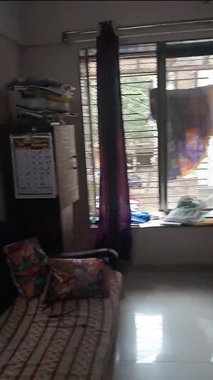 Living Room in 1 BHK Apartment at Mayuresh Srishti, Bhandup West – for Sale