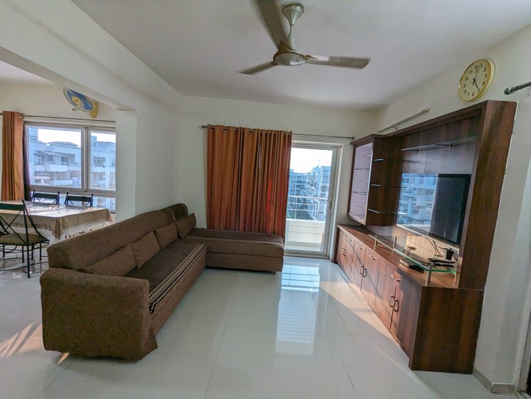 Living Room, rohan-mithila 2 Bedroom 1200 Sq.Ft. Apartment In Viman Nagar Pune 9090241
