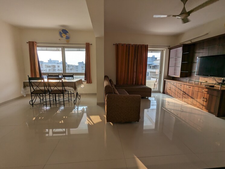 Living Room, rohan-mithila 2 Bedroom 1200 Sq.Ft. Apartment In Viman Nagar Pune 9090241