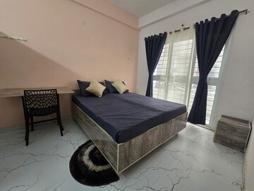 Living Room in 1 BHK Apartment at Kumar Ecoscapes, Kharadi – for Rent