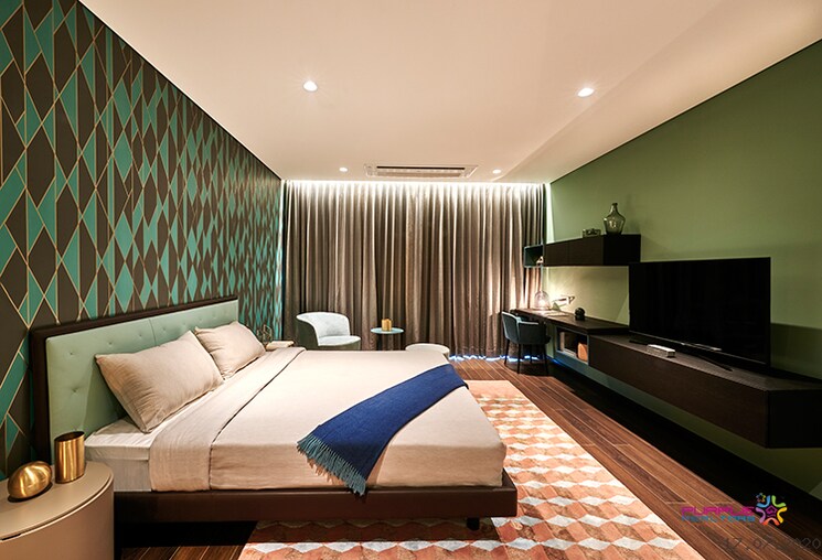 Bedroom, nyati-evoq 4 Bedroom 1850 Sq.Ft. Apartment In Kalyani Nagar Pune 9090292