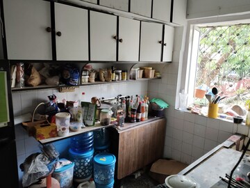 Kitchen in 1 BHK Builder Floor at Inlaks Nagar CHS, Andheri West – for Rent