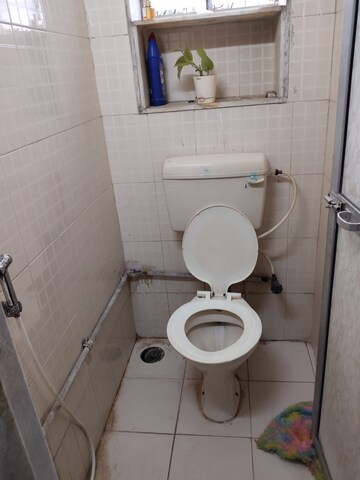 Bathroom in 1 BHK Builder Floor at Inlaks Nagar CHS, Andheri West – for Rent