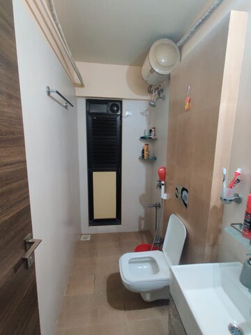 Bathroom in 2 BHK Apartment at Shakti Sadan Apartment, Bandra East – for Rent