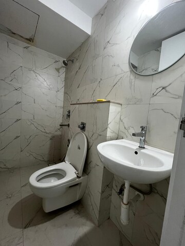 Bathroom in 1 BHK Apartment at Sethia Kalpavruksh Heights, Kandivali West – for Rent