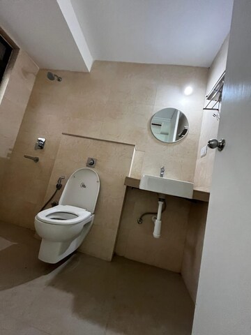Attached Bathroom in 1 BHK Apartment at Sethia Kalpavruksh Heights, Kandivali West – for Rent