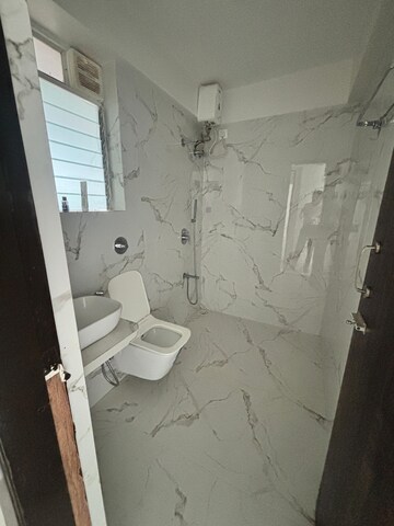 Bathroom in 3 BHK Apartment at DLH Orchid, Andheri West – for Rent