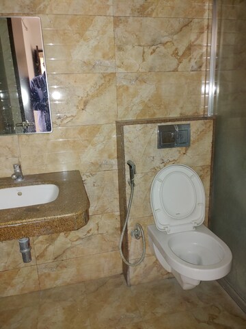 Bathroom in 3 BHK Apartment at Pebbles II, Bavdhan – for Rent