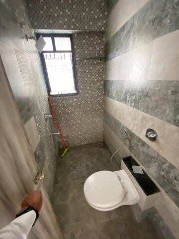Bathroom in 3 BHK Apartment at Nyati Era, Dhanori – for Rent