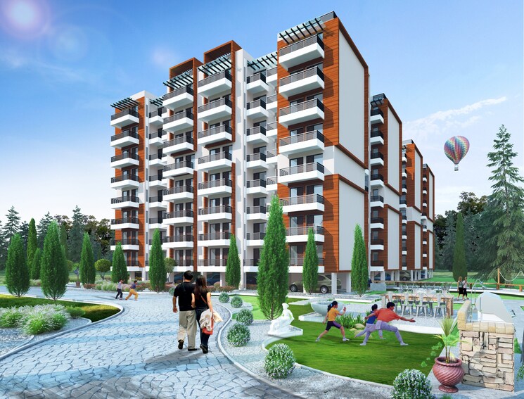 Exterior View, sector 115 3 Bedroom 1943 Sq.Ft. Apartment In Sector 115 Mohali 9090399