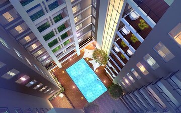 Staircase in 3 BHK Apartment at GLS Ruposi Bangla, New Town Action Area 1 – for Sale