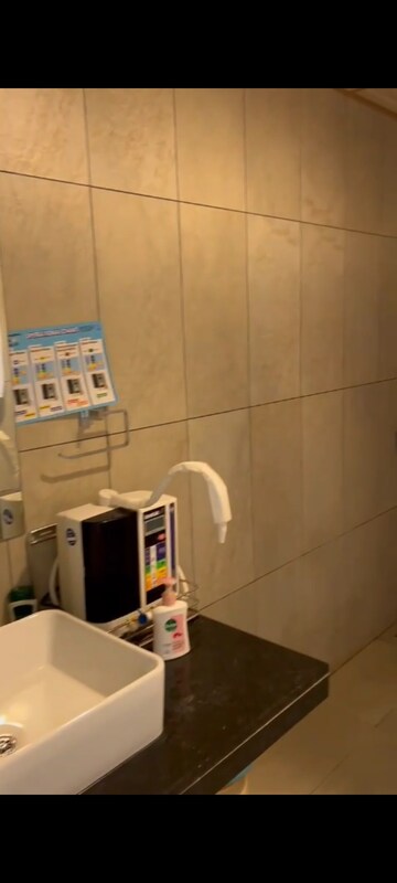 Bathroom in 3.5 BHK Apartment at Prestige High Fields, Gachibowli – for Rent