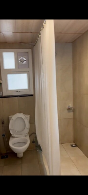 Bathroom in 3.5 BHK Apartment at Prestige High Fields, Gachibowli – for Rent