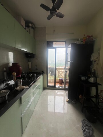 Kitchen in 1 BHK Apartment at Kharigaon – for Sale