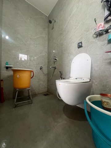 Bathroom in 1 BHK Apartment at Kharigaon – for Sale