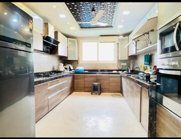 Kitchen in 4 BHK Builder Floor at Freedom Fighters Enclave – for Rent