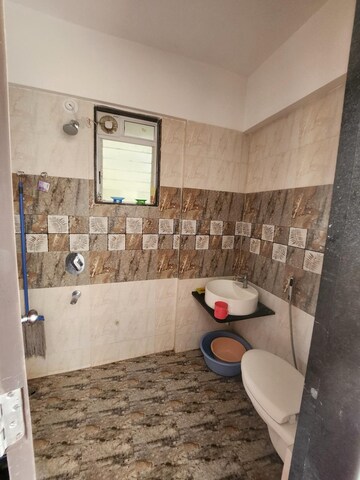 Bathroom in 2 BHK Apartment at Sai Proviso Leisure Town, Hadapsar – for Rent