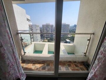 Balcony in 2 BHK Apartment at Sai Proviso Leisure Town, Hadapsar – for Rent