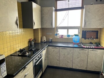 Kitchen in 3 BHK Apartment at Mahagun Manor, Sector 50 – for Rent