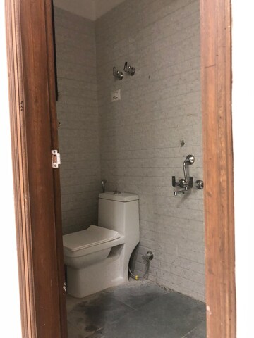 Bathroom in 1 BHK Builder Floor at Chattarpur – for Rent