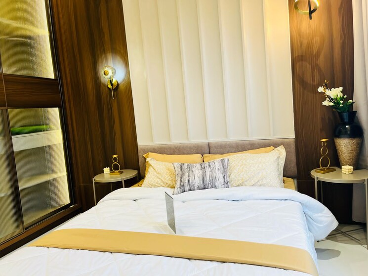 Bedroom, kele-niwaas Studio 269 Sq.Ft. Apartment In Hadapsar Pune 9090557