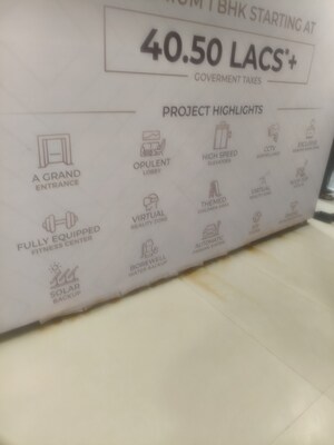 Master Plan in 1 BHK Apartment at Sangle Trinity, Gauripada – for Sale