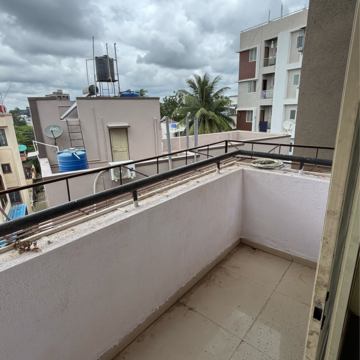 Balcony in 2 BHK Apartment at Savedi – for Rent