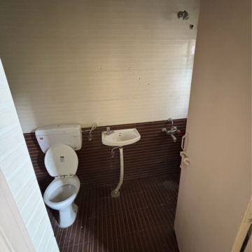 Bathroom in 2 BHK Apartment at Savedi – for Rent