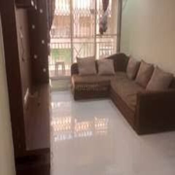 Living Room in 1 BHK Apartment at Ekta Parks Ville, Virar West – for Rent