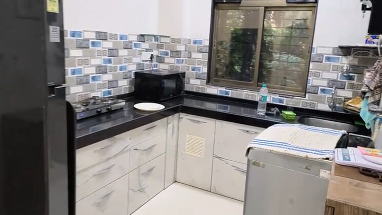 Kitchen, juhu 2 Bedroom 720 Sq.Ft. Apartment In Juhu Mumbai 9090635