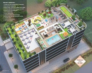 Balcony in 2 BHK Apartment at AK Sapphire, Kharghar – for Sale
